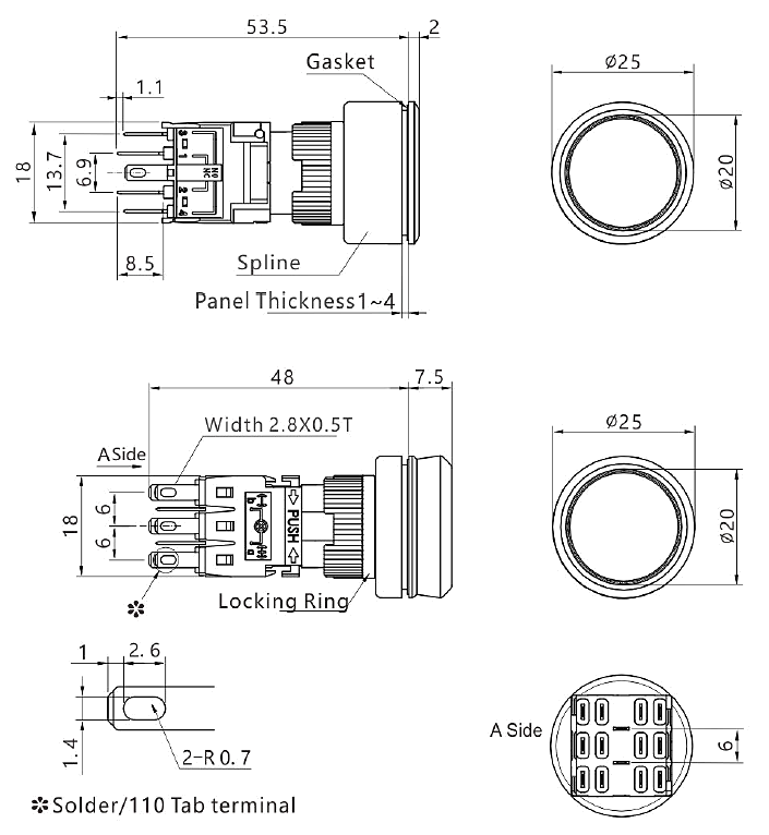 AF16L larger operator
