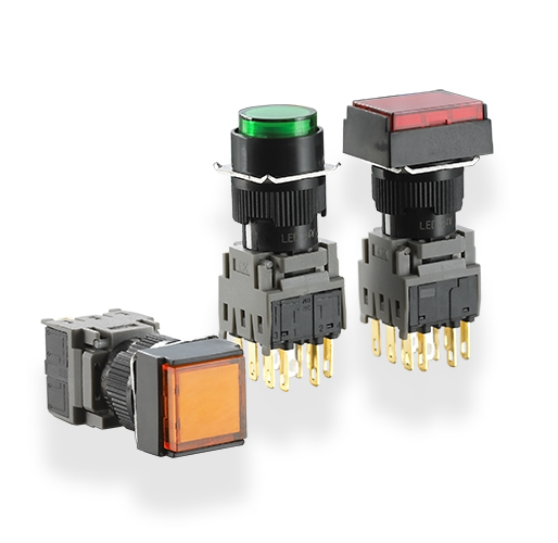 AF16S Illuminated Push button