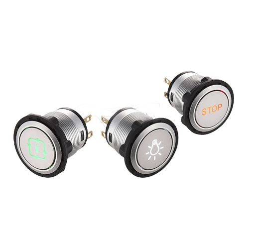 S22FI vandal resistant illuminated Pushbuttons Pushbuttons With illminated symbol