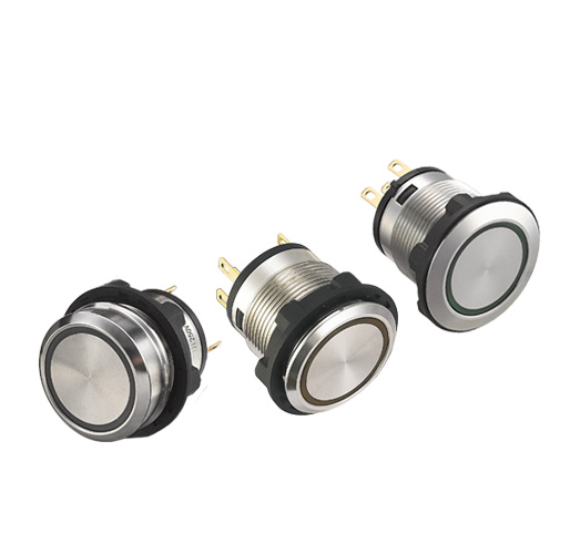 S22 vandal resistant illuminated pushbuttons llluminated pushbuttons(Ring with LED)