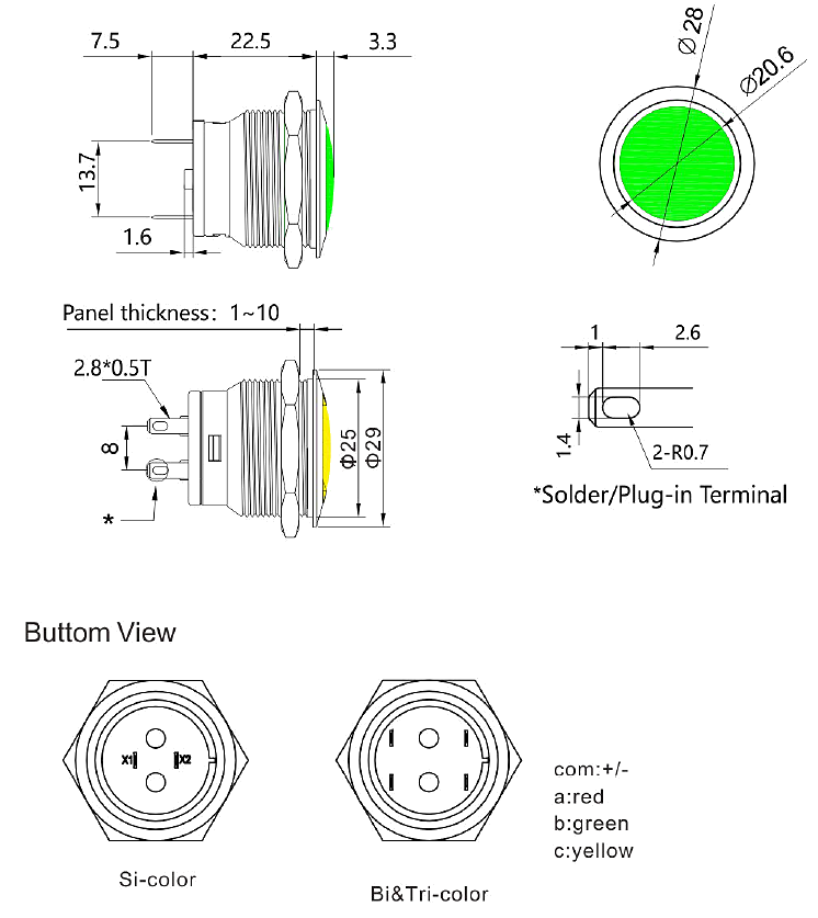 S25 Vandal resistant Indicator
