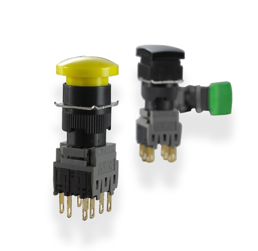 AF16S Mushroom switches