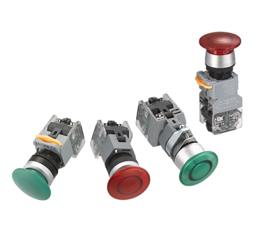 PBH22 Series Mushroom switches Mushroom Switches/llluminated Mushroom Switches